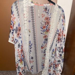 Floral kimono